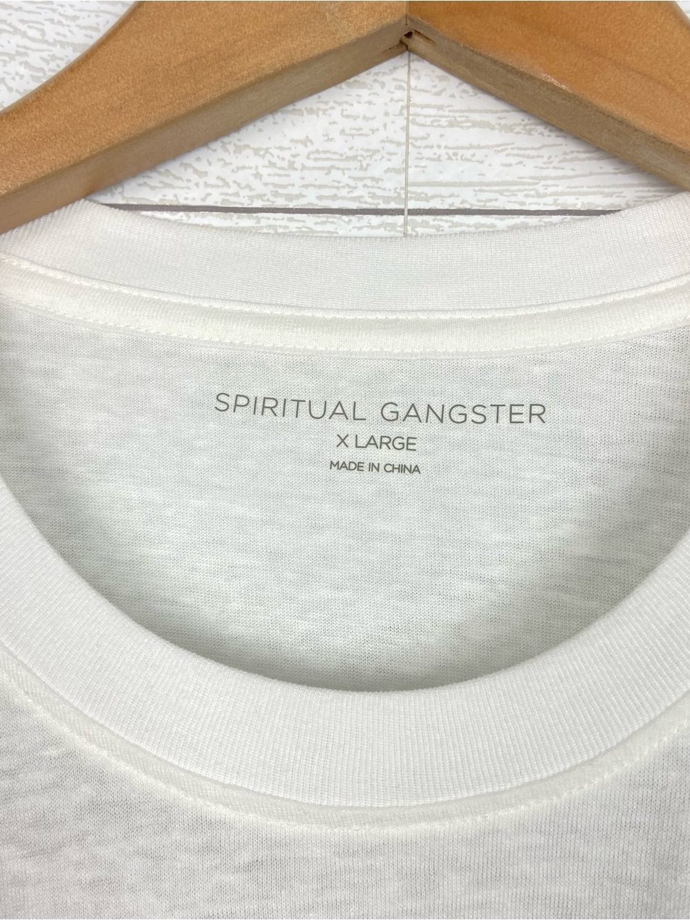 NWT SPIRITUAL GANGSTER Grateful Crop Relaxed Tank Top White XL Comfy Active - Picture 4 of 10